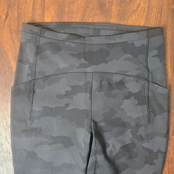 Lululemon Swift Speed High Rise Crop 23" Heritage 365 Camo Deep Coal Multi - 6 - Picture 2 of 9